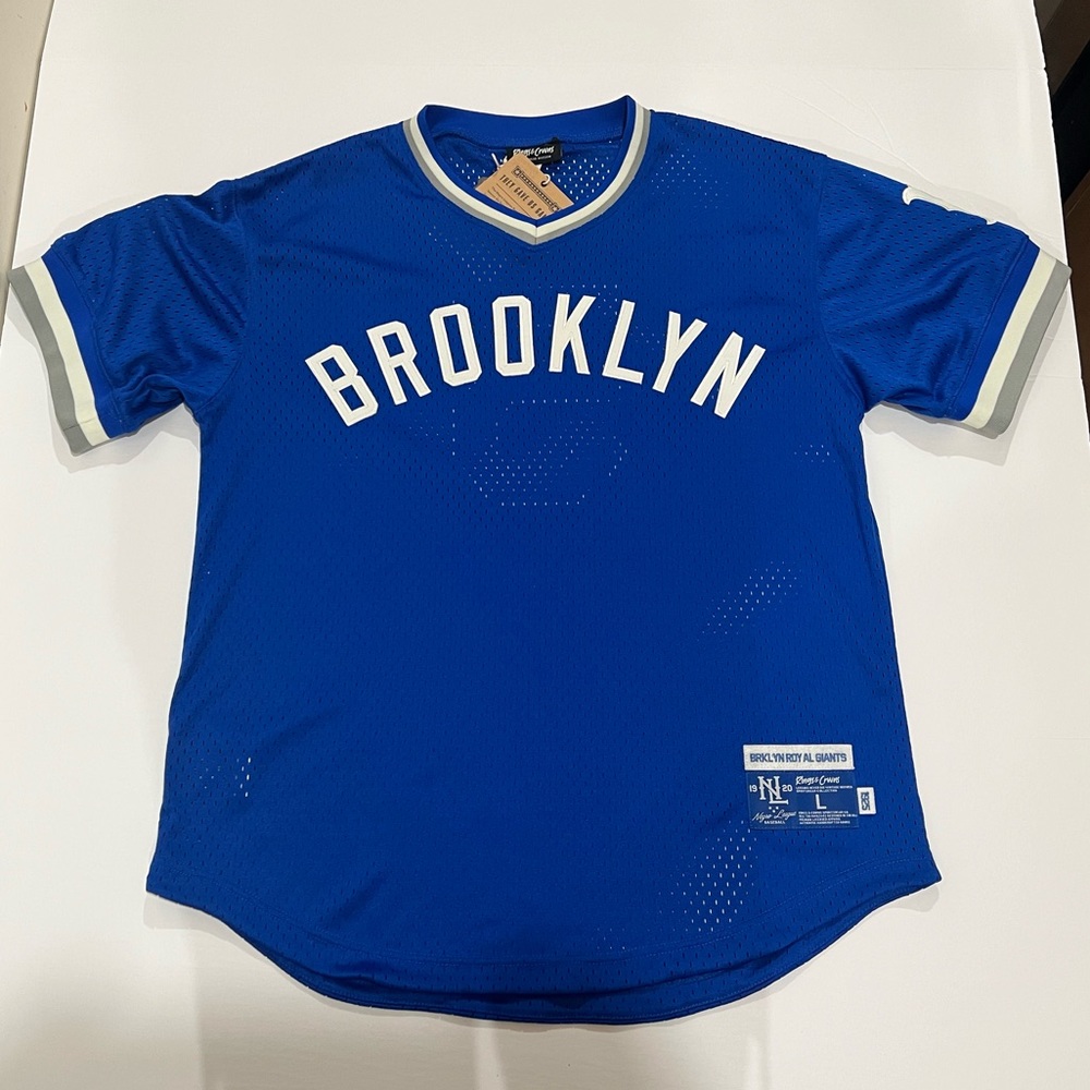 Rings & Crowns, Negro League Baseball Jersey, Brooklyn Giants